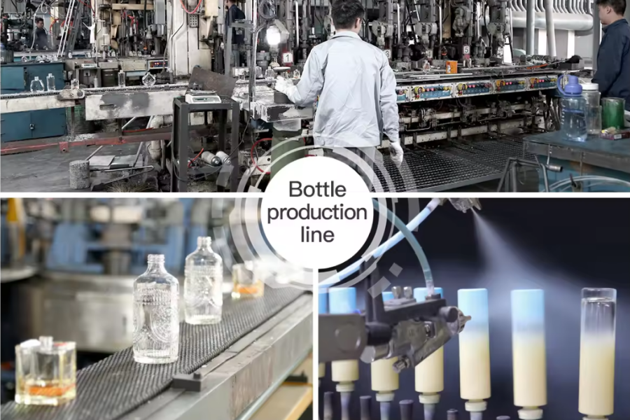 perfume bottle production line